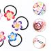 Lurrose 12pcs Hawaiian Plumeria Flower Hair Ties | Elastic Hair Bands for Women Girls | Soft Ceramic Hair Ropes | Ponytail Holders - Buy Online on GoSupps.com