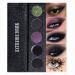 5 Colors Extreme Dark Black Smoky Eye Shadow Liner Palette for Creative Drama Stage Halloween Makeup Shimmer and Matte Cruelty-Free and Vegan Formula (Black Pruple)
