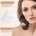 8-Piece Powder Puff Set | Soft Velour Triangle Makeup Tool for Face & Eyes | Ideal for Loose Mineral & Foundation | Black & White - Buy Online on GoSupps.com