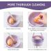 Makeup Brush Cleaning Mat 3-in-1 Silicone Makeup Brush Holder Cleaning Drying and Storage Tool for Makeup Brushes and Beauty Eggs Portable and Collapsible Brush Cleaning Tool(Purple) - Buy Online on GoSupps.com