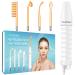 YourMate High Frequency Facial Light Therapy Wand Machine with Neon Tubes for Face Chin Neck Hair, Skin Tightening Wrinkle Reducing, Hair Care