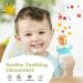 Baby Fruit Food Feeder Pacifier - Fresh Teething Teether Toy for 3-24 Months | 6 Pcs Silicone Pouches | Piggy Handle 2-Pack (Pink) - Buy Online on GoSupps.com