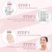Pink Stainless Steel Ice Roller Set for Face and Eye | Skin Care for Puffiness, Migraine Pain Relief, Dark Circles | 2-Piece Facial Roller Kit - Buy Online on GoSupps.com