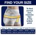 AirX Unisex Hip Protector Undergarment - Fall Injury Prevention & Support for Seniors - Breathable Comfort - X-Small (26-34 inches) by TYTEX - Buy Online on GoSupps.com