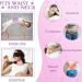 Castor Oil Packs - Oil-Proof Compression Wrap with Straps - Compression Wrap Oil-Proof Adjustable Water Proof for Joint Waist Kidney Abdomen Muscle Liver Puchen Neck Support - Buy Online on GoSupps.com