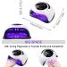 Professional UV LED Nail Dryer Lamp | 4 Timer Settings | Touchscreen & Auto Sensor | Ideal for Gel Shellac & Polygel Nails - Buy Online on GoSupps.com