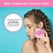 FOREO LUNA mini 3 Ultra-Hygienic Facial Cleansing Brush - For All Skin Types - Face Massager for Clean & Healthy Skin - Waterproof Pearl Pink - Buy Online on GoSupps.com