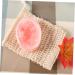 Baluue 4pcs Handmade Soap Bag Small Mesh Soap Bag Shower Foaming Loofah Cotton Linen White - Buy Online on GoSupps.com