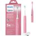PHILIPS Sonicare ProtectiveClean 4100 Rechargeable Electric Toothbrush Deep Pink - Plaque Control with Pressure Sensor Up to 2 Weeks Operating Time Broage Random Color Electric Toothbrush