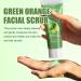 Buy Green Orange Facial Scrub 50G - Deep Cleansing Exfoliating & Moisturizing for All Skin Types | Alcohol-Free Face Cleanser - Buy Online on GoSupps.com