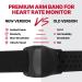 Fitcent Bluetooth Heart Rate Knife Bracelet | Ant+ Heart Monitor & Optical Sensor for Strava Peloton Garmin iFit Wahoo - Buy Online on GoSupps.com