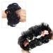Create Idea 2-Piece Black Hair Ties for Updos Curly & Messy Hair Perfect for Weddings Parties & Evening Events - Buy Online on GoSupps.com
