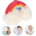 PLAFOPE 1pc Rainbow Bath Ball Body Scrub Sponge Bath Sponges for Cleaning Supply Tub for Newborn Mesh Shower Ball Body Wash Bath Rinser Soft Bath Sponges Wash Puff - Buy Online on GoSupps.com