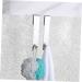 Alipis 2pcs Glass Door Hook Wall Hangers for Clothes Over The Door Coat Hooks Bathroom Door Hook Hanging 18X4.2X3.5CMx2pcs - Buy Online on GoSupps.com