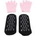 Moisturizing Gel Spa Gloves Socks Set for Dry Cracked Feet Hands Essential Oil Gel Moisturizers Socks for Women Men Cotton Material - Buy Online on GoSupps.com