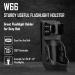Buy Ultrafire W66 Tactical Flashlight Holster Pouch - Rotatable Holder for 0.9-1.2 Flashlights | Secure Belt Attachment - Buy Online on GoSupps.com