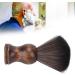 Neck Dust Brush & Shaving Brush - Soft Hair Wooden Handle Skin-Friendly for Home Hair Salon | International Shipping - Buy Online on GoSupps.com