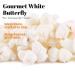 Premium Gourmet White Popcorn 1kg - Fluffy Butterfly Popcorn Fresh & GMO Free Resealable Bag - Buy Online on GoSupps.com