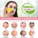  Feeliville Turmeric Pads Kojic Acid & Turmeric Pads Infused Foaming Exfoliating Pads for Dark Spots Dull Skin Unclog Pores Help Balance Skin Oil and Water (2  - Buy Online on GoSupps.com