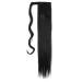 Buy S-noilite Clip-In Hair Extensions - Dark Black 58cm Ponytail Wrap Naturally Smooth & Realistic Colors - Buy Online on GoSupps.com