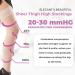 ITA-MED Sheer Compression Stockings - 23-30 mmHg Thigh High Closed Toe, Nude, Large - Buy Online on GoSupps.com