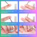 BBKON Professional Tungsten Carbide Nail Drill Bits Set - 10pcs Bits, 30pcs Sanding Bands & Replacement Mandrel for Acrylic Nails Removal & Manicure Shaping - Home & Salon Use - Buy Online on GoSupps.com