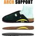 MAIITRIP Women's Wide Orthotic Clogs - Cork Slippers with Arch Support for Plantar Fasciitis & Adjustable Buckle - Indoor/Outdoor Fur Lined House Shoes - Size 10 Black - Buy Online on GoSupps.com