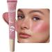 Cream Blushes for Cheeks - Liquid Mousse Cream Blushes Mousse Liquid Blushes Matte Blushes Cream Matte Cheek Tint Cream For Mature Skin Long Wearing Cream Blushes Pochy 02 - Buy Online on GoSupps.com