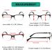 Eyekepper Fashion Retro Reading Glasses for Men & Women - +0.75 Black Square Lenses with Spring Hinges - Buy Online on GoSupps.com