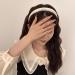 MAIGO Pearl Headband - Velvet Pearl Headband White Artificial Pearl Hairbands Faux Pearl Headbands for Grils Women Valentine's Day Giftsm Everyday Wear Wedding Party Bridal Shower Graduation Parties - Buy Online on GoSupps.com