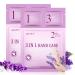 2 Pairs 3 IN 1 Hand Care Mask Hands Moisturizing Gloves Hand Cream Hand Skin Repair Renew Mask for Dry Aging Cracked Hands Intense Skin Nutrition