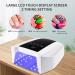 Kikugu 72W Cordless UV LED Nail Lamp - Rechargeable Professional Curing Lamp for Fingernail and Toenail (White) - Buy Online on GoSupps.com