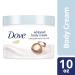 Dove Whipped Macadamia and Rice Milk Body Cream 10 oz - Luxurious Moisturizing Formula - Buy Online on GoSupps.com
