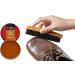 INESE Shoe Polish Kit Shoe Care Essentials Set for Leather Shoes contains Cherry Blossom Black Shoe Polish and Light Tan Brown Shoe Polish 2 Brushes Bundled with Unique Shoe Polishing Guide - Buy Online on GoSupps.com