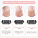 Waterproof Electric Callus Remover for Feet - Rechargeable Pedicure Kit with 3 Roller Heads, 2 Speeds, LED Display - Foot File for Hard, Cracked, Dry, Dead Skin - Buy Online on GoSupps.com
