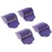 Andis 01415 Master Dual Magnet Large 4-Comb Set Designed For MBA, MC-2, ML, PM-1 And PM-4, Purple