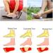 3 Pairs Arch Support Pads for Flatfoot Relief | Cushioned Compression Sleeves for Plantar Fasciitis & Heel Spurs | Comfort for Fallen Arches (Green - Buy Online on GoSupps.com