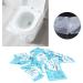 50pcs Disposable Plastic Toilet Seat Cover Waterproof Portable Paper Toilet Seat Covers Travel Accessories - Buy Online on GoSupps.com