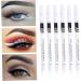 DRESSOOS 48 Pcs Eyeliner Pencil White Eyeshadow Pen Eye Makeup Eyeliner Brush Liquid Wooden Pole - Buy Online on GoSupps.com