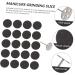 FRCOLOR 1 Set Nail Polishing Sheets Manicure Replaceable Sandpaper Discs Power Tool Sandpaper Disk Wisking Tool Electric Nail Implements Grinding Sheet Stainless Steel Lava Stone - Buy Online on GoSupps.com
