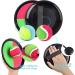 Epchoo Velcro Game Set | 4 Paddles & 6 Balls for Kids - Perfect for Indoor & Outdoor Fun Parties & Gardens (Red) - Buy Online on GoSupps.com