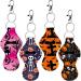 Duufin 24 Pack Halloween Chapstick Holder Keychain - Lipstick Key Ring with Metal Clips for Easy Tracking & Protection - Buy Online on GoSupps.com