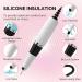 MelodySusie Professional Nail Drill - 30000 rpm Rechargeable Portable with 6 Bits and 106 Sanding Bands for Acrylic Gel Nails - Cordless Electric File Machine in Black - Buy Online on GoSupps.com