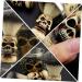 Handmade Minkissy Skull Beard Brush Premium Facial Cleaning & Shaving Brush for Men | 2-Pack Resin Foam Shell Design - Buy Online on GoSupps.com