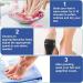 Professional Electric Foot Callus Remover | 4400 RPM, 2 Speeds | Ideal Gift for Smooth, Soft Feet | Black, 6 Rollers - Buy Online on GoSupps.com