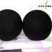 Woolous Black Dryer Balls - Eco-Friendly XL Organic Wool Laundry Set (3 Pack) - Premium Handmade New Zealand - Buy Online on GoSupps.com