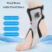 Foot Drop Orthotic Brace | Adjustable Ankle Splint for Sprained Ankle Support - Inflatable Stabilizer (Left S - Buy Online on GoSupps.com