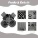 6Pcs Anti Slip Dog Socks Stop Licking Dog Shoes for Injured Paws Dog Grip Socks with Straps Traction Control Dog Boots Dog Shoes with Adjustable Strap for Puppy Dog Outdoor Indoor Floor Walking - Buy Online on GoSupps.com