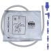 Elera large blood pressure cuff 22-60 cm for large arms 6 connections compatible with most blood pressure measuring devices replacement blood pressure cuff and blood pressure cuff XL XL+6 connections