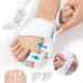 Bunion Corrector for Women & Men Bunions Correction for Women Big Toe Adjustable Bunion Relief with Big Toe Separators Orthopedic Bunion Splint with Silicone Pad Suitable for Left/Right Feet